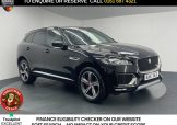 Used 2017 BLACK JAGUAR F-PACE for sale in Manchester