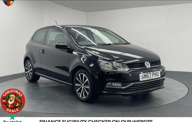 Used 2017 BLACK VOLKSWAGEN POLO for sale in Manchester