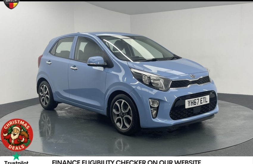 Used 2017 BLUE KIA PICANTO for sale in Manchester