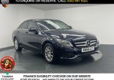Used 2017 BLUE MERCEDES-BENZ C-CLASS for sale in Manchester