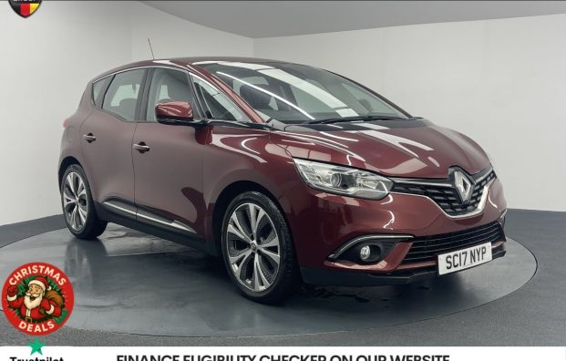 Used 2017 RED RENAULT SCENIC for sale in Manchester