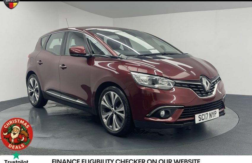 Used 2017 RED RENAULT SCENIC for sale in Manchester