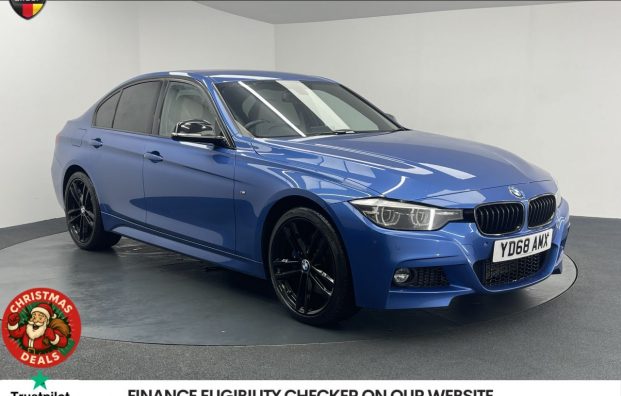 Used 2018 BLUE BMW 3 SERIES for sale in Manchester