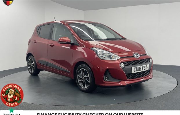 Used 2018 RED HYUNDAI I10 for sale in Manchester
