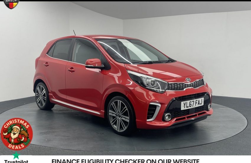 Used 2018 RED KIA PICANTO for sale in Manchester