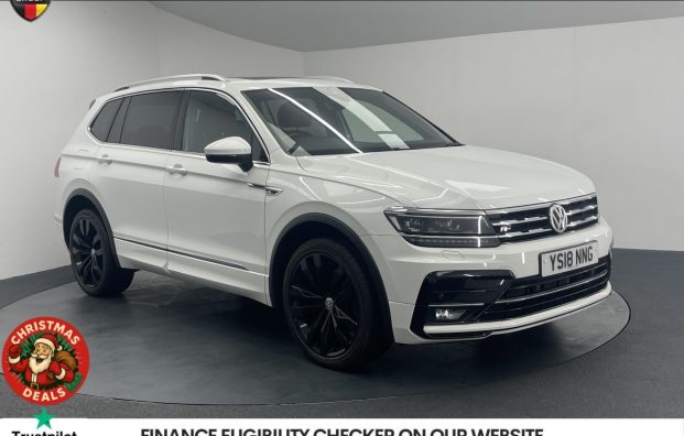 Used 2018 WHITE VOLKSWAGEN TIGUAN ALLSPACE for sale in Manchester