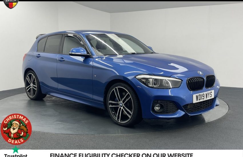 Used 2019 BLUE BMW 1 SERIES for sale in Manchester
