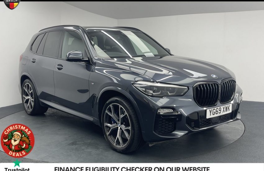 Used 2019 GREY BMW X5 for sale in Manchester