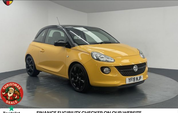 Used 2019 ORANGE VAUXHALL ADAM for sale in Manchester