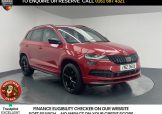 Used 2019 RED SKODA KAROQ for sale in Manchester