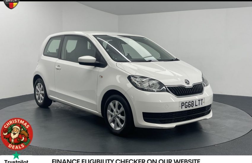 Used 2019 WHITE SKODA CITIGO for sale in Manchester