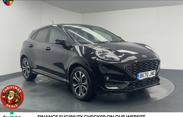 Used 2020 BLACK FORD PUMA for sale in Manchester