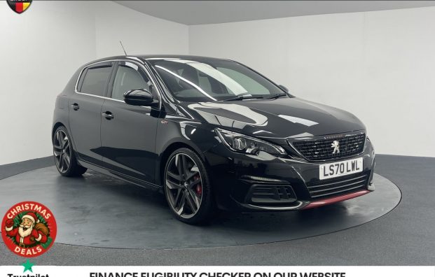 Used 2020 BLACK PEUGEOT 308 for sale in Manchester