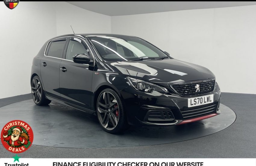 Used 2020 BLACK PEUGEOT 308 for sale in Manchester