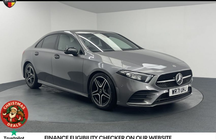Used 2021 GREY MERCEDES-BENZ A-CLASS for sale in Manchester