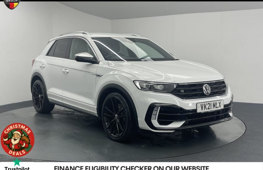 Used 2021 WHITE VOLKSWAGEN T-ROC for sale in Manchester