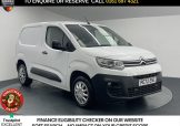 Used 2022 WHITE CITROEN BERLINGO for sale in Manchester