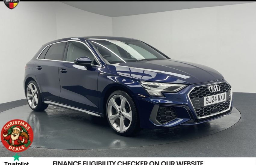 Used 2024 BLUE AUDI A3 for sale in Manchester
