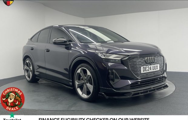 Used 2024 PURPLE AUDI Q4 E-TRON for sale in Manchester