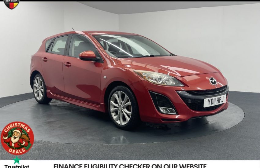 Used 2011 RED MAZDA MAZDA3 for sale in Manchester