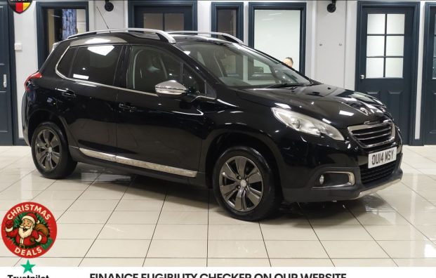 Used 2014 BLACK PEUGEOT 2008 for sale in Manchester