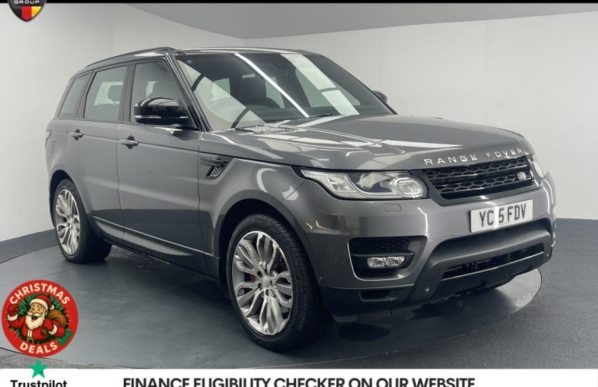 Used 2015 GREY LAND ROVER RANGE ROVER SPORT for sale in Manchester
