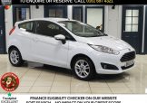 Used 2015 WHITE FORD FIESTA for sale in Manchester