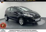 Used 2016 BLACK FORD FIESTA for sale in Manchester
