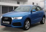 Used 2016 BLUE AUDI Q3 for sale in Manchester
