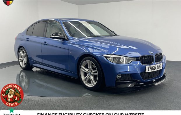 Used 2016 BLUE BMW 3 SERIES for sale in Manchester