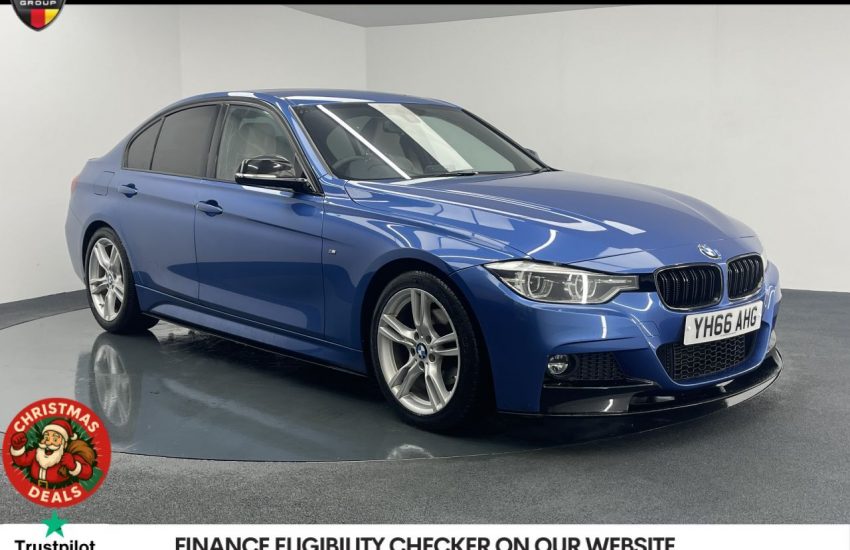 Used 2016 BLUE BMW 3 SERIES for sale in Manchester