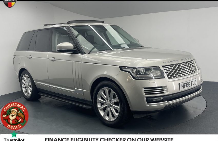 Used 2016 GOLD LAND ROVER RANGE ROVER for sale in Manchester