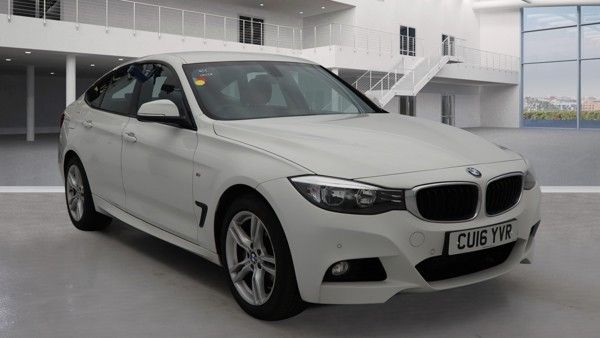 Used 2016 WHITE BMW 3 SERIES GRAN TURISMO for sale in Manchester