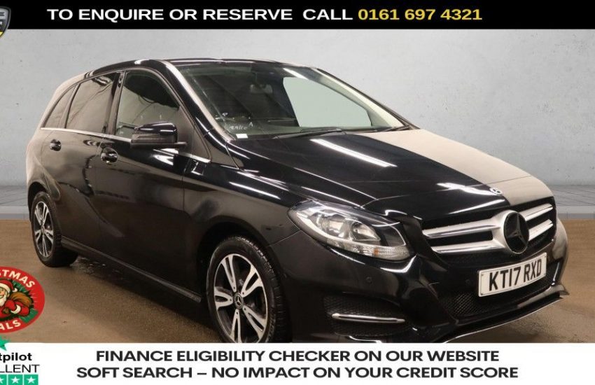 Used 2017 BLACK MERCEDES-BENZ B-CLASS for sale in Manchester