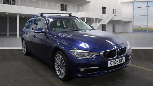 Used 2017 BLUE BMW 3 SERIES for sale in Manchester