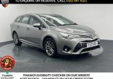 Used 2017 GREY TOYOTA AVENSIS for sale in Manchester