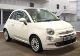 Used 2017 WHITE FIAT 500 for sale in Manchester