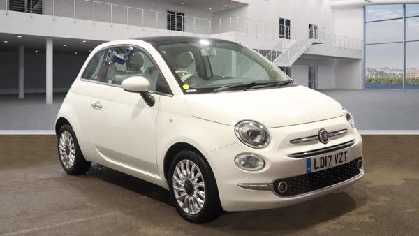 Used 2017 WHITE FIAT 500 for sale in Manchester