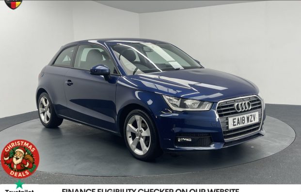 Used 2018 BLUE AUDI A1 for sale in Manchester