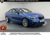 Used 2018 BLUE BMW 2 SERIES for sale in Manchester