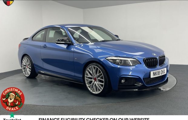 Used 2018 BLUE BMW 2 SERIES for sale in Manchester