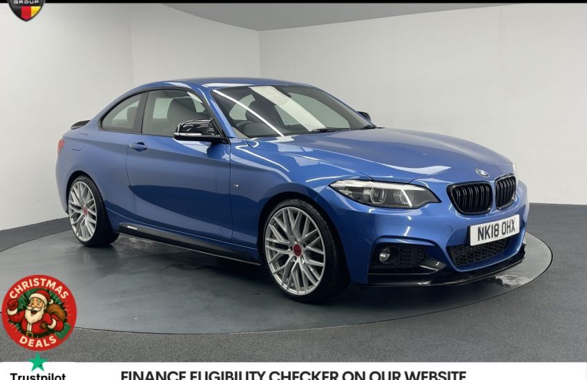 Used 2018 BLUE BMW 2 SERIES for sale in Manchester