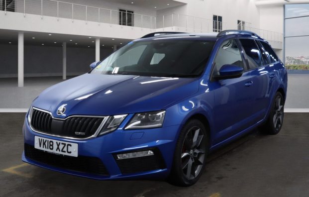 Used 2018 BLUE SKODA OCTAVIA for sale in Manchester