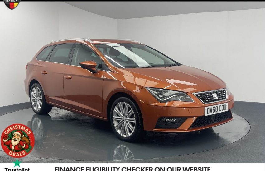 Used 2018 ORANGE SEAT LEON for sale in Manchester