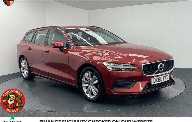 Used 2018 RED VOLVO V60 for sale in Manchester