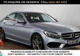 Used 2018 SILVER MERCEDES-BENZ C-CLASS for sale in Manchester