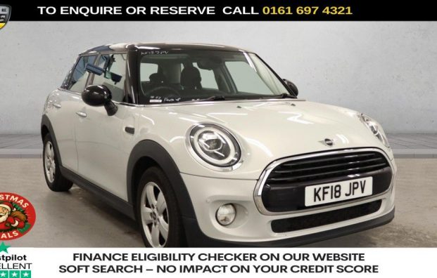 Used 2018 SILVER MINI HATCH for sale in Manchester