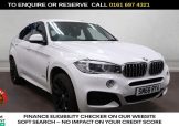Used 2018 WHITE BMW X6 for sale in Manchester