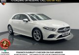 Used 2018 WHITE MERCEDES-BENZ A-CLASS for sale in Manchester