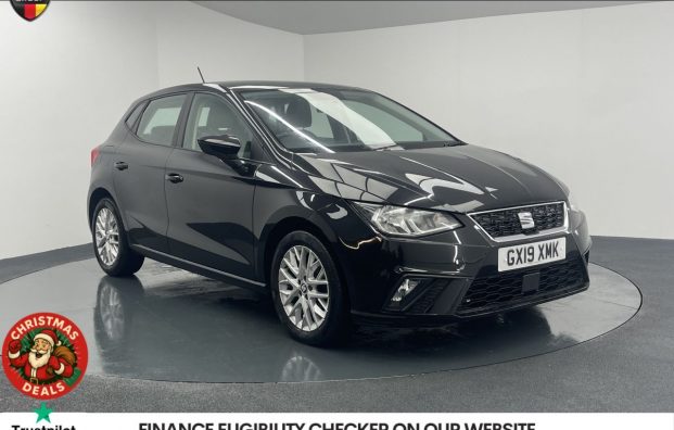 Used 2019 BLACK SEAT IBIZA for sale in Manchester